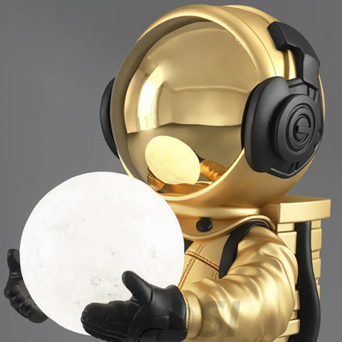 Diver Astronaut Built-in Battery Floor Lamp ∅ 19.6″ - Creature-1-Yiosilamp