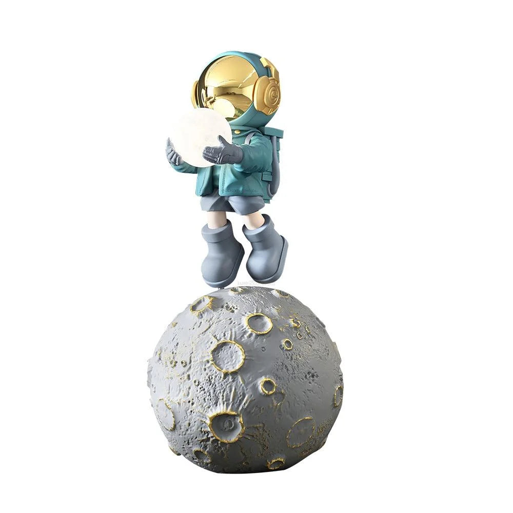 Diver Astronaut Built-in Battery Floor Lamp ∅ 19.6″ - Creature-1-Yiosilamp