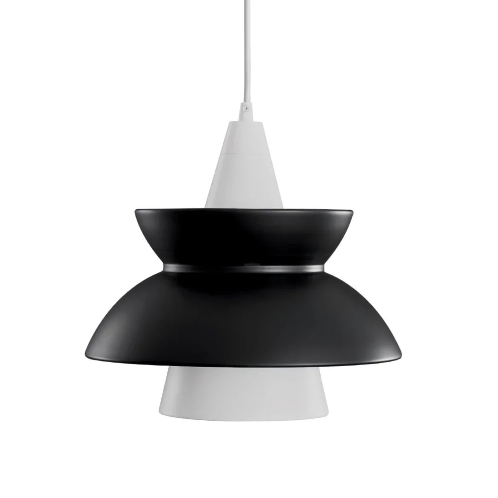 Doo Wop Pendant - Black & White, Chrome & White, Gold & White, Rose Gold & White, Unknown, White & White-1-Yiosilamp