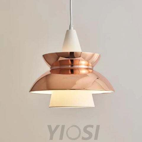 Doo Wop Pendant - Black & White, Chrome & White, Gold & White, Rose Gold & White, Unknown, White & White-1-Yiosilamp
