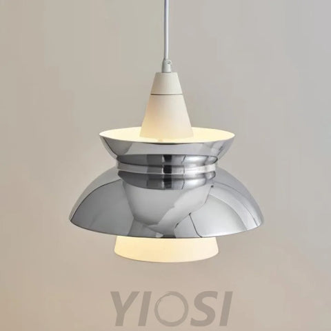Doo Wop Pendant - Black & White, Chrome & White, Gold & White, Rose Gold & White, Unknown, White & White-1-Yiosilamp