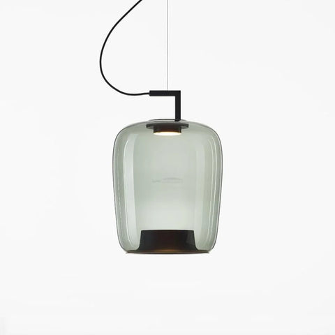 Doppelte Pendant - Art Glass-1-Yiosilamp