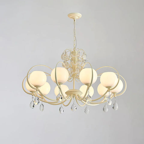 Doria Crystal Chandelier with 6/8/10 heads - Yiosilamp