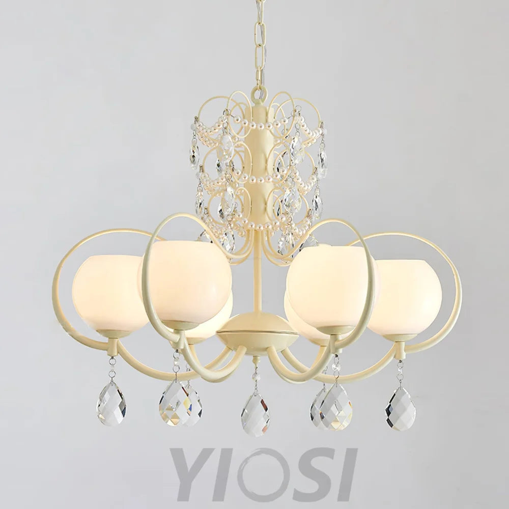 Doria Crystal Chandelier with 6/8/10 heads - Yiosilamp