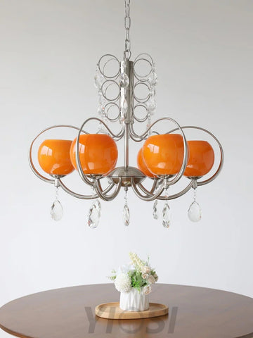 Doria Crystal Chandelier with 6/8/10 heads - Yiosilamp