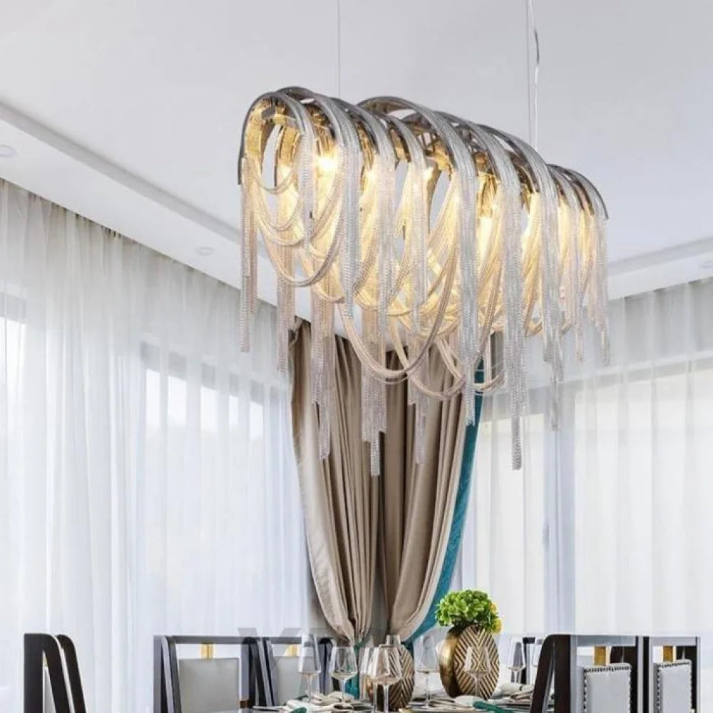 art deco chandelier