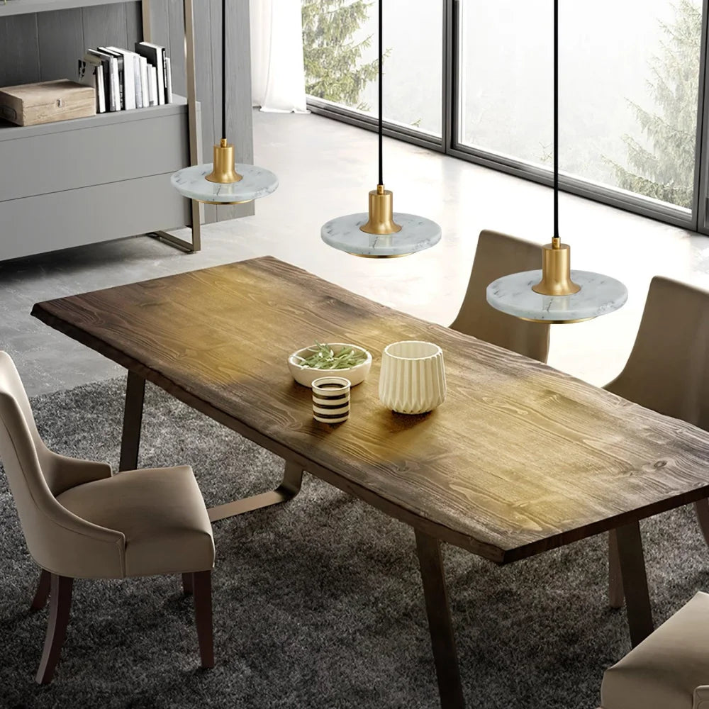 Double Circle Pendant Light ∅ 7.9″ - Frisbee-1-Yiosilamp
