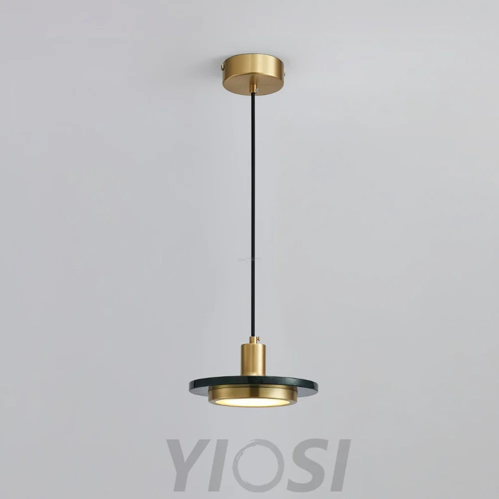 Double Circle Pendant Light ∅ 7.9″ - Frisbee-1-Yiosilamp