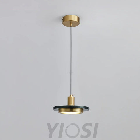 Double Circle Pendant Light ∅ 7.9″ - Frisbee-1-Yiosilamp