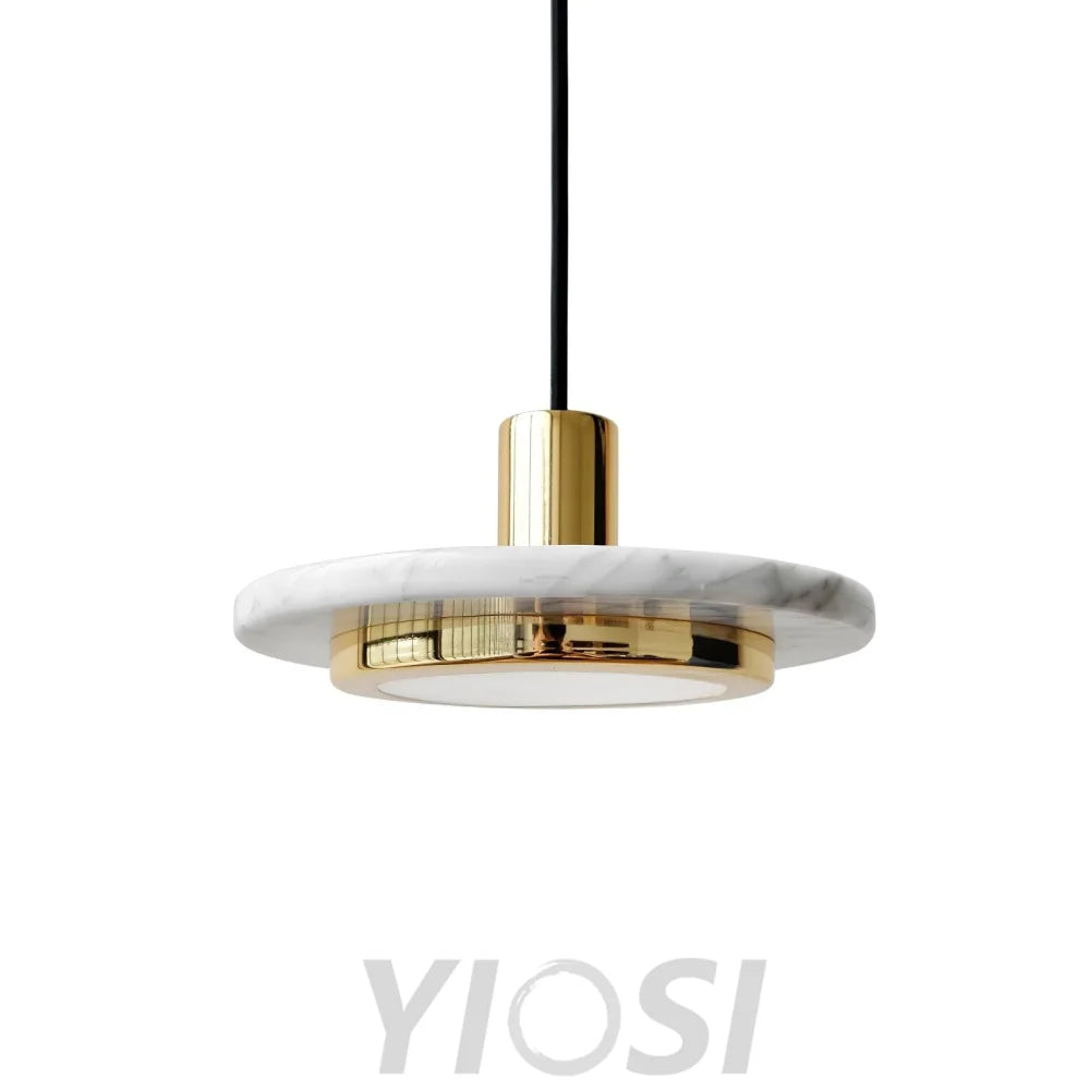 Double Circle Pendant Light ∅ 7.9″ - Frisbee-1-Yiosilamp