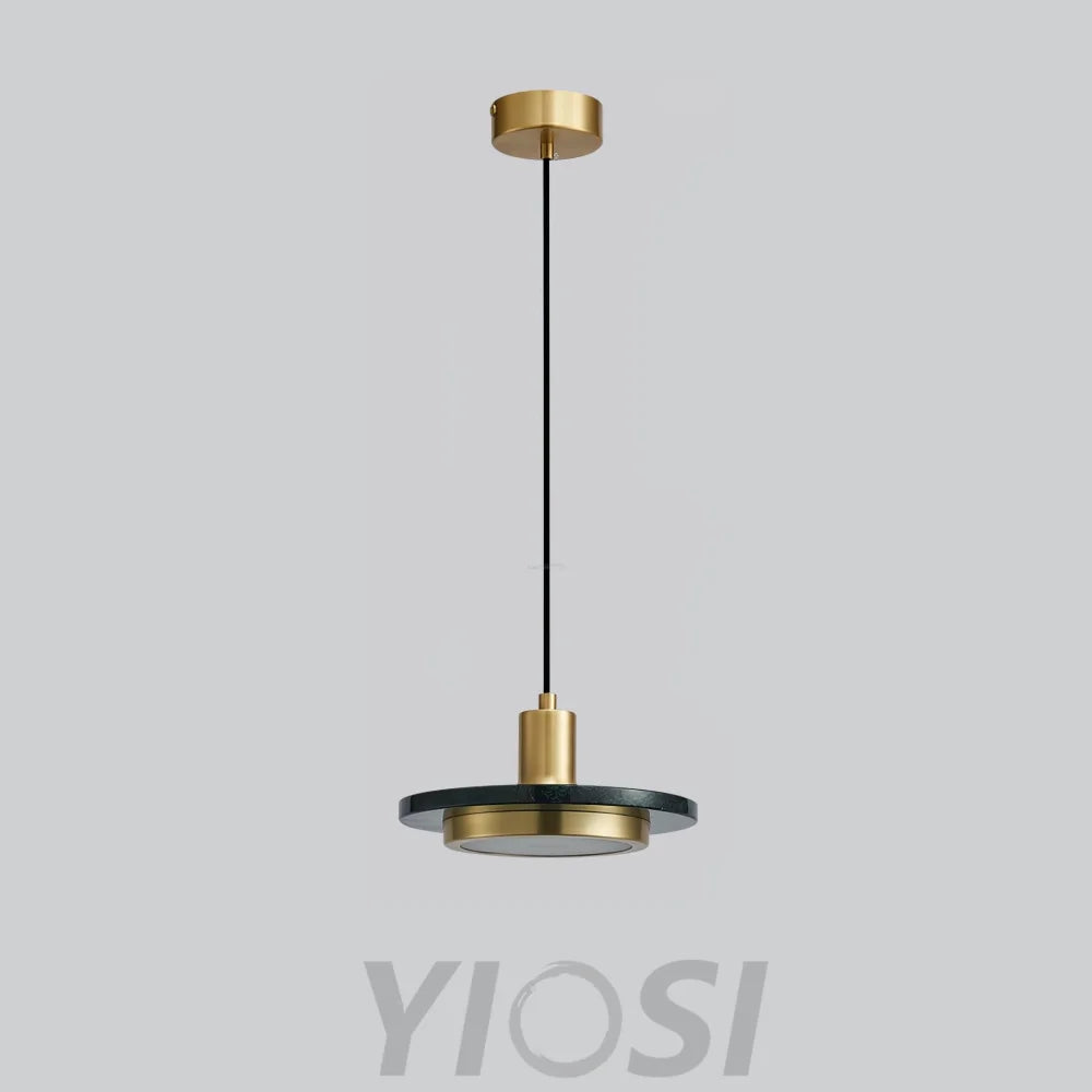 Double Circle Pendant Light ∅ 7.9″ - Frisbee-1-Yiosilamp