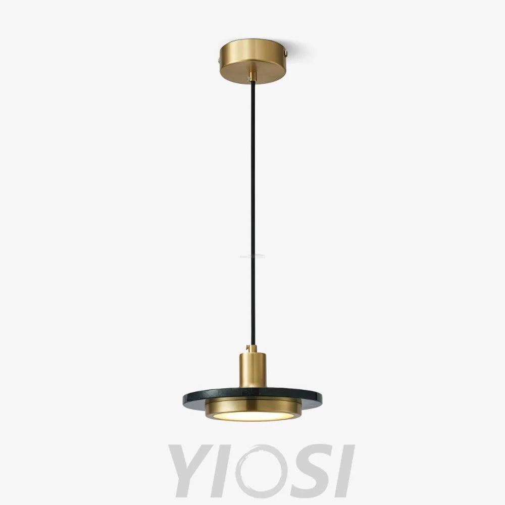 Double Circle Pendant Light ∅ 7.9″ - Frisbee-1-Yiosilamp