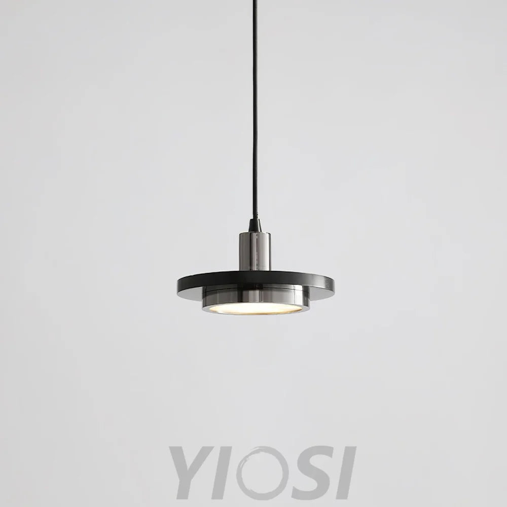 Double Circle Pendant Light ∅ 7.9″ - Frisbee-1-Yiosilamp