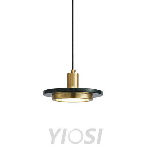 Double Circle Pendant Light ∅ 7.9″ - Frisbee-1-Yiosilamp