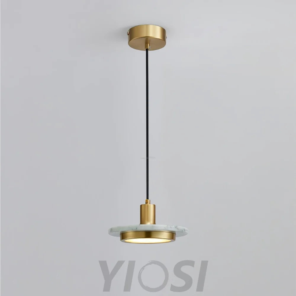 Double Circle Pendant Light ∅ 7.9″ - Frisbee-1-Yiosilamp