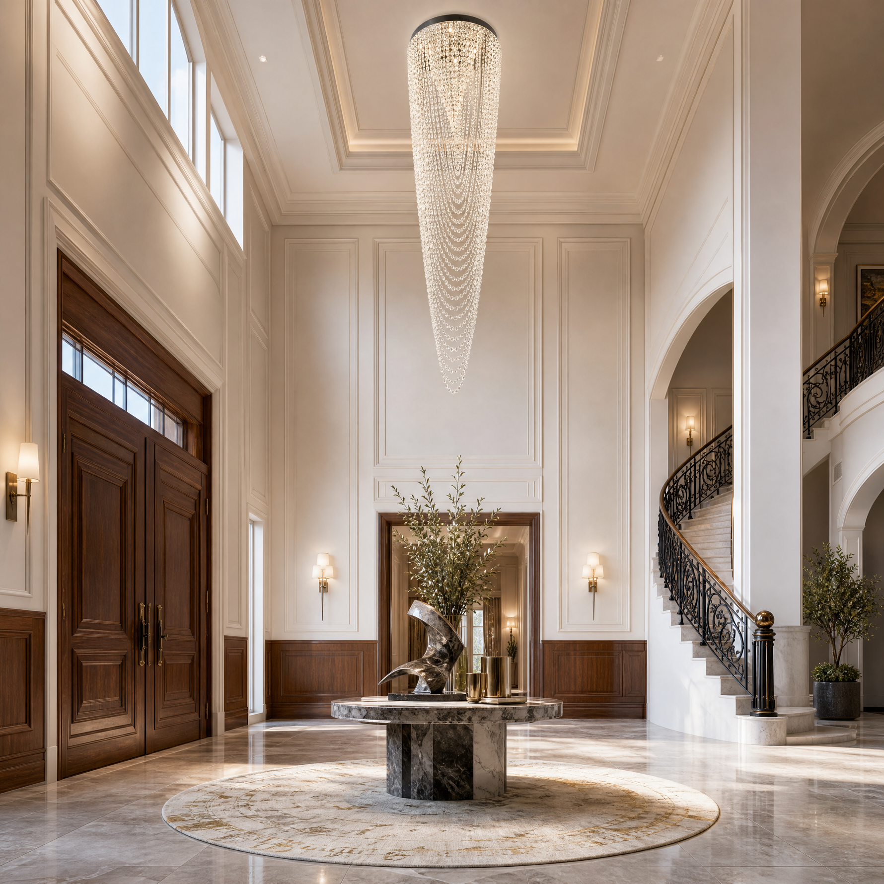 Dream Veil Modern Sculptural Pendant Light