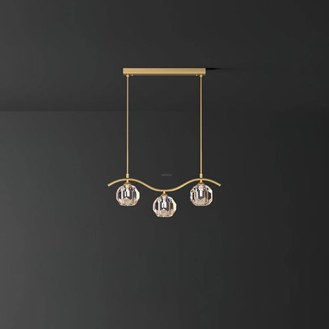 Eara Crystal Chandelier with 3/5/7 heads - Yiosilamp