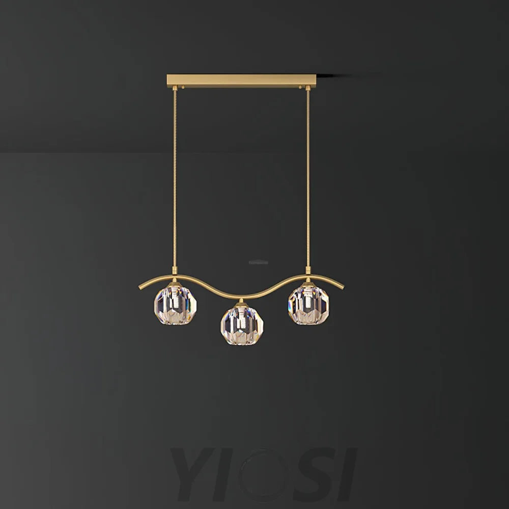 Eara Crystal Chandelier with 3/5/7 heads - Yiosilamp