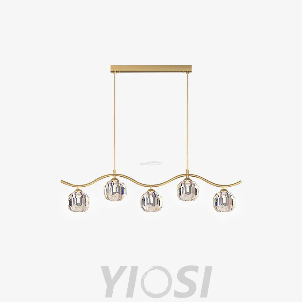 Eara Crystal Chandelier with 3/5/7 heads - Yiosilamp