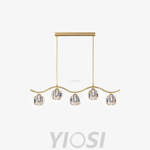 Eara Crystal Chandelier with 3/5/7 heads - Yiosilamp