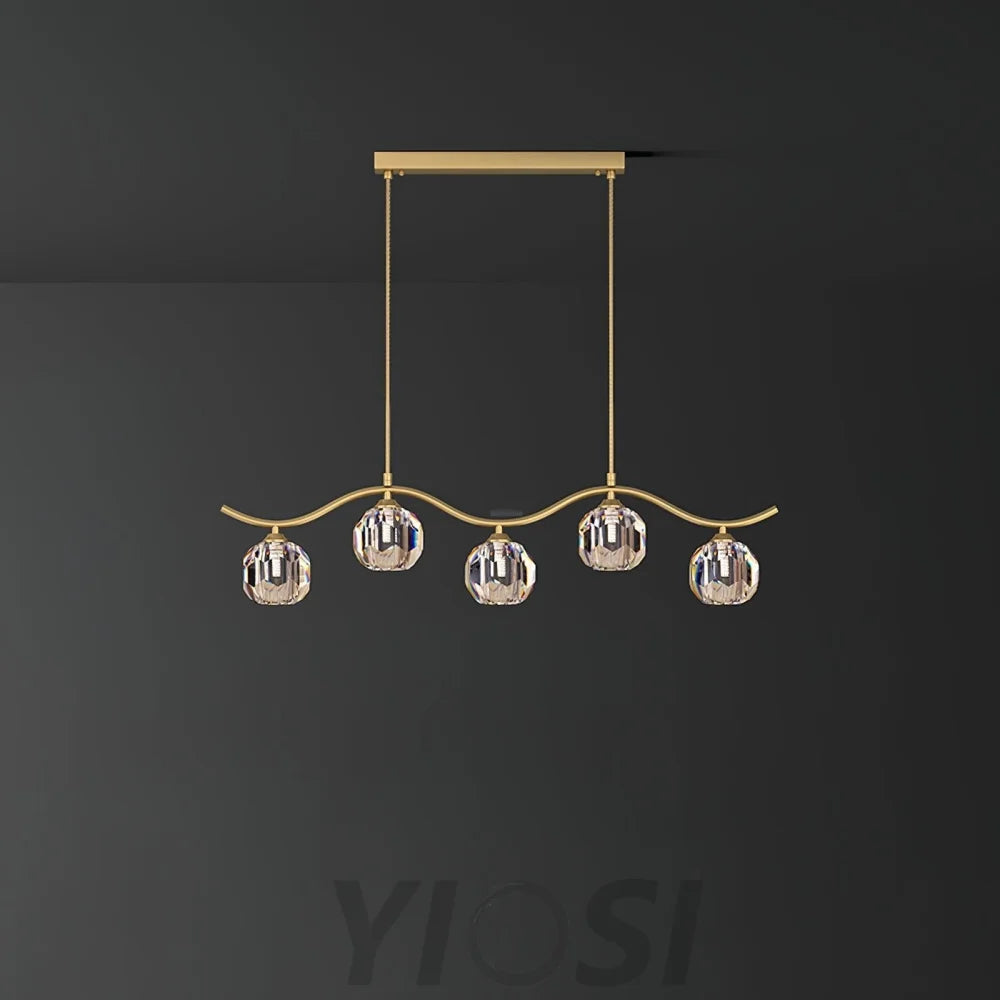 Eara Crystal Chandelier with 3/5/7 heads - Yiosilamp