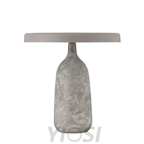 Eddy Table Lamp ∅ 12.6″ - Alabaster-1-Yiosilamp