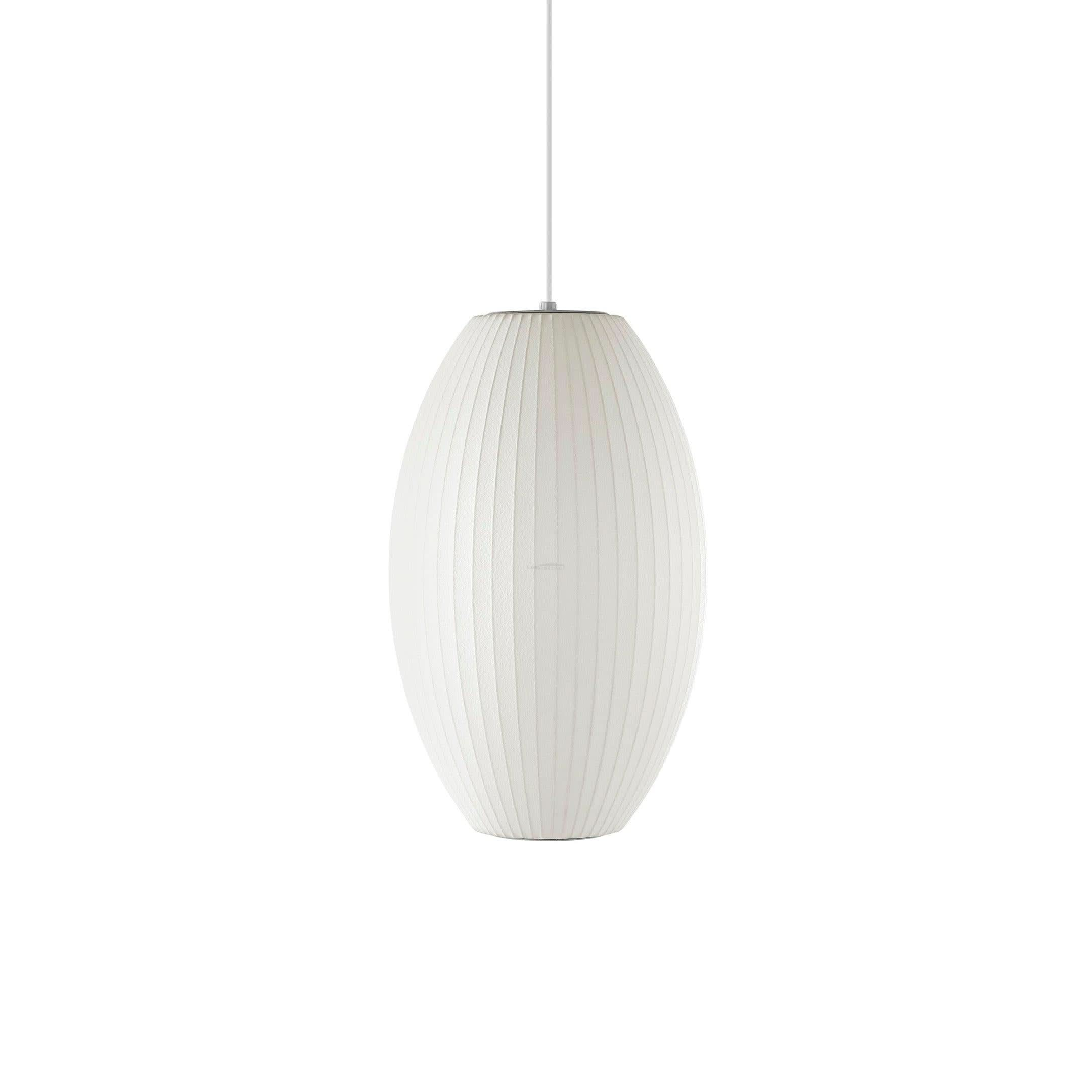 Bubble Pendant Light with Artificial Silk Lampshade - Yiosilamp