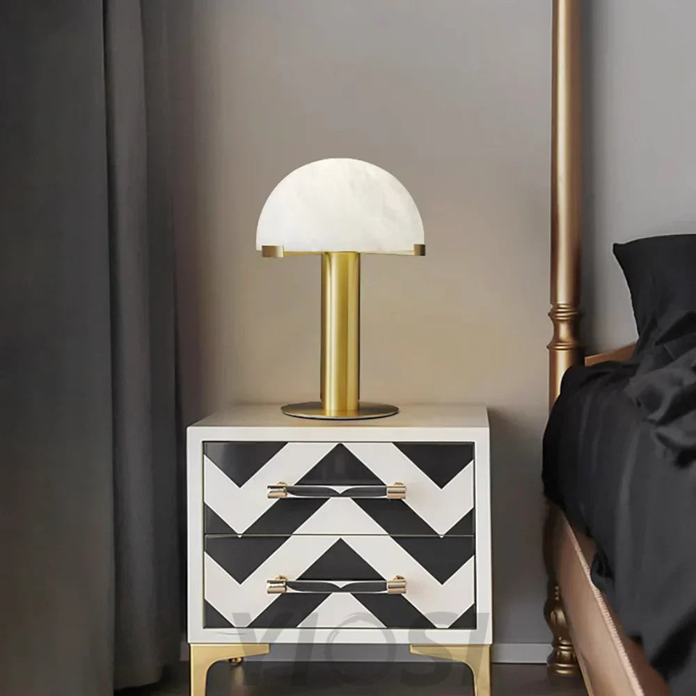 Elegance Alabaster Table Lamp