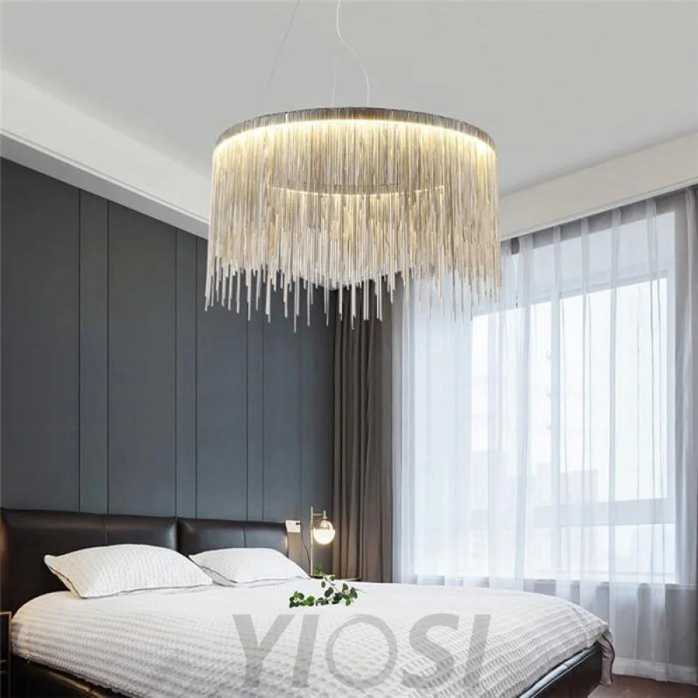 chandelier bedroom