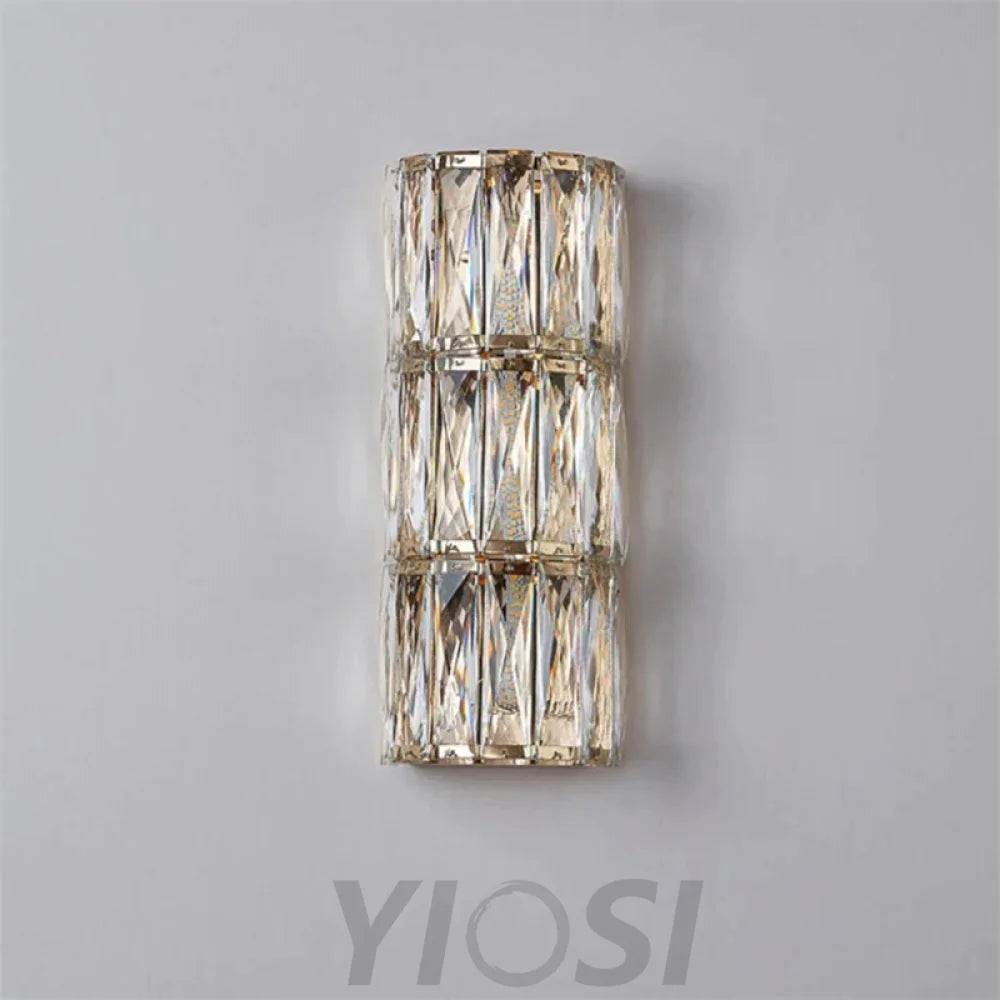 Emilia Modern Crystal Wall Sconce