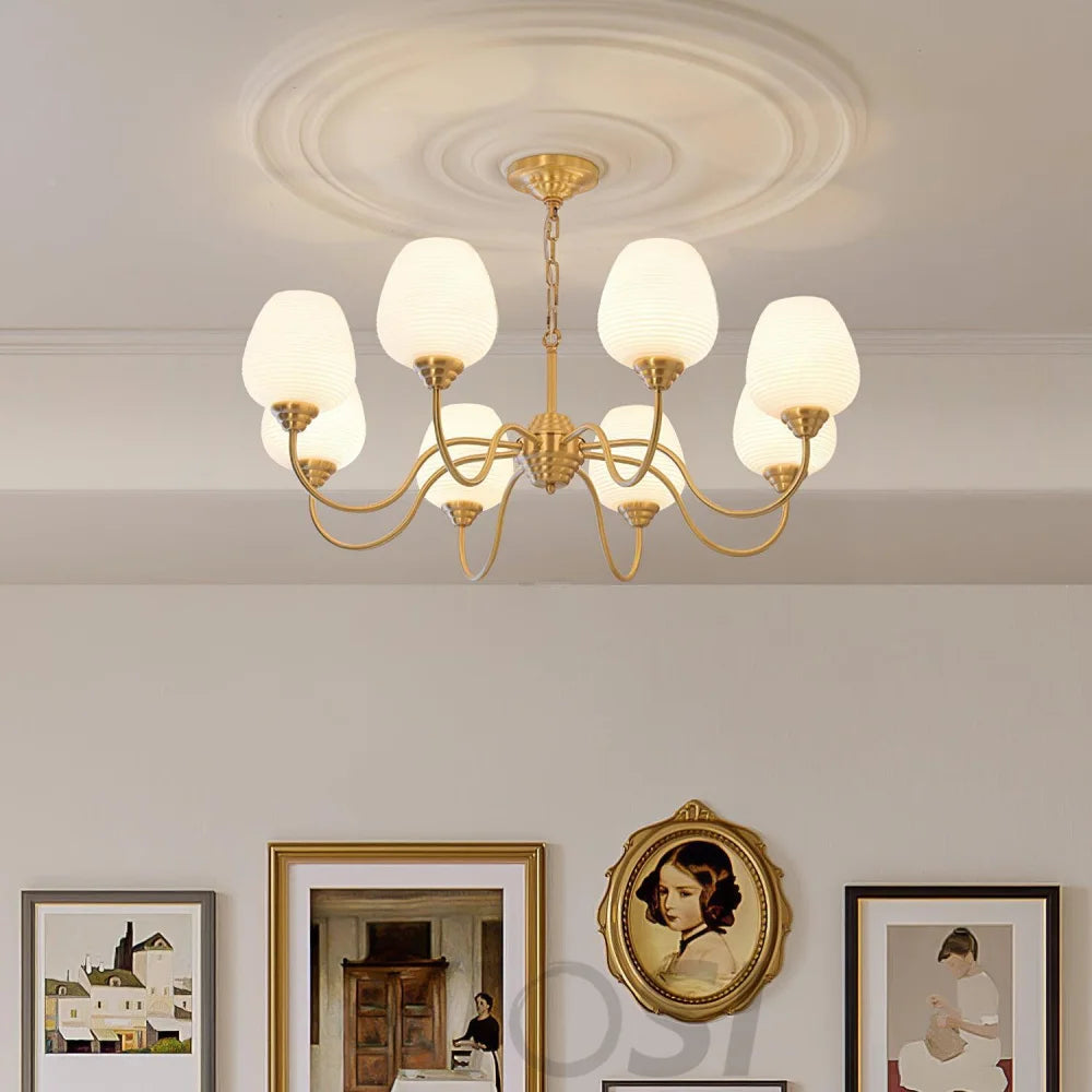 Endon Alton Chandelier with 3/5/8 heads - Bend-1-Yiosilamp