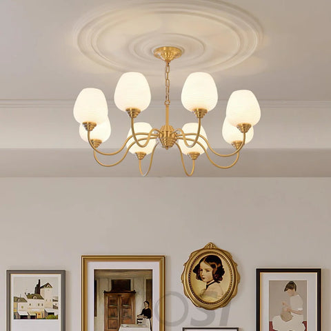 Endon Alton Chandelier with 3/5/8 heads - Bend-1-Yiosilamp