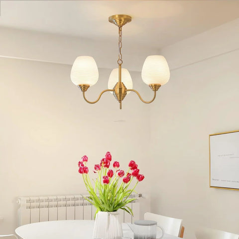Endon Alton Chandelier with 3/5/8 heads - Bend-1-Yiosilamp