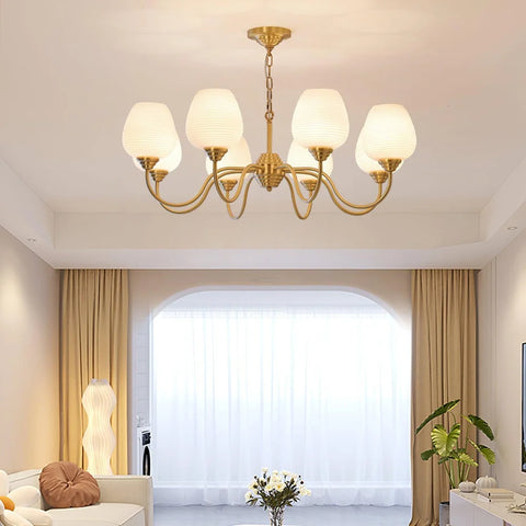 Endon Alton Chandelier with 3/5/8 heads - Bend-1-Yiosilamp