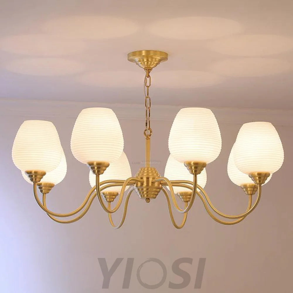 Endon Alton Chandelier with 3/5/8 heads - Bend-1-Yiosilamp
