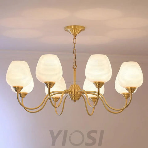Endon Alton Chandelier with 3/5/8 heads - Bend-1-Yiosilamp