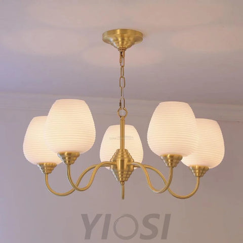 Endon Alton Chandelier with 3/5/8 heads - Bend-1-Yiosilamp