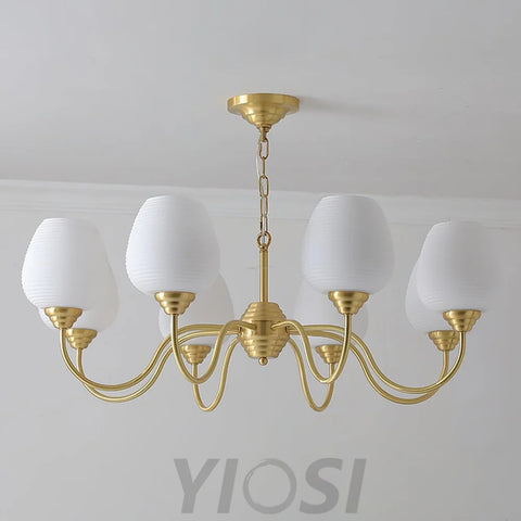 Endon Alton Chandelier with 3/5/8 heads - Bend-1-Yiosilamp