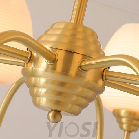 Endon Alton Chandelier with 3/5/8 heads - Bend-1-Yiosilamp