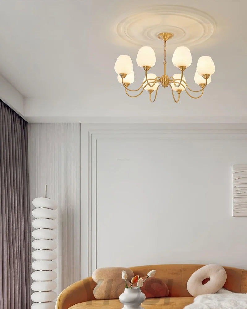 Endon Alton Chandelier with 3/5/8 heads - Bend-1-Yiosilamp