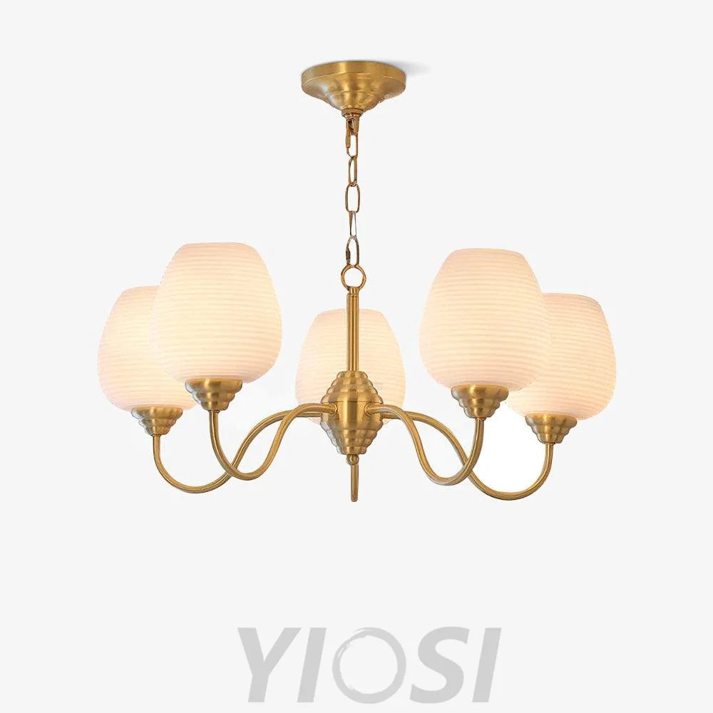 Endon Alton Chandelier with 3/5/8 heads - Bend-1-Yiosilamp