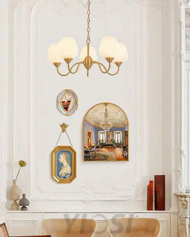 Endon Alton Chandelier with 3/5/8 heads - Bend-1-Yiosilamp