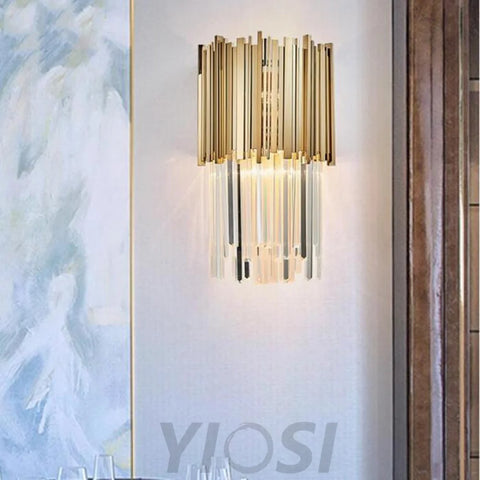 wall sconce in living room