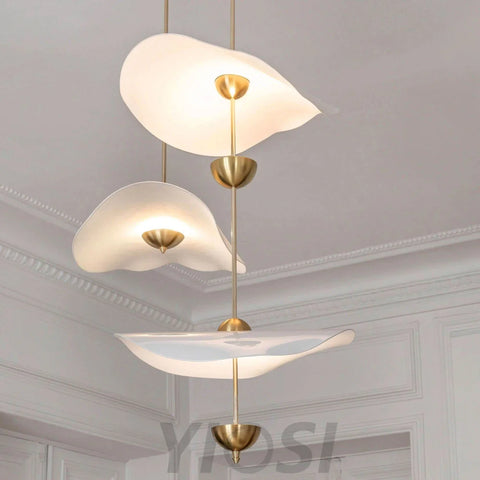 Envolee Double Biscuit Pendant ∅ 15.7″/23.6'' - Yiosilamp