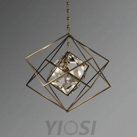 Epic Pendant ∅ 12.8″ x H 12.8″ / Dia 32.5cm x H 32.5cm / Brass Pendant light