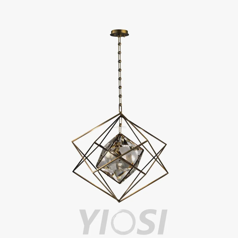 Epic Pendant ∅ 12.8″ x H 12.8″ / Dia 32.5cm x H 32.5cm / Brass Pendant light