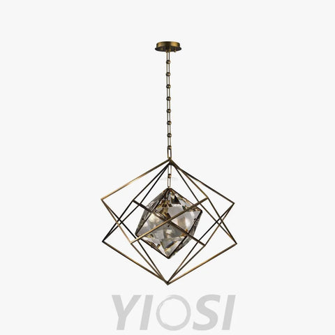 Epic Pendant ∅ 12.8″ x H 12.8″ / Dia 32.5cm x H 32.5cm / Brass Pendant light