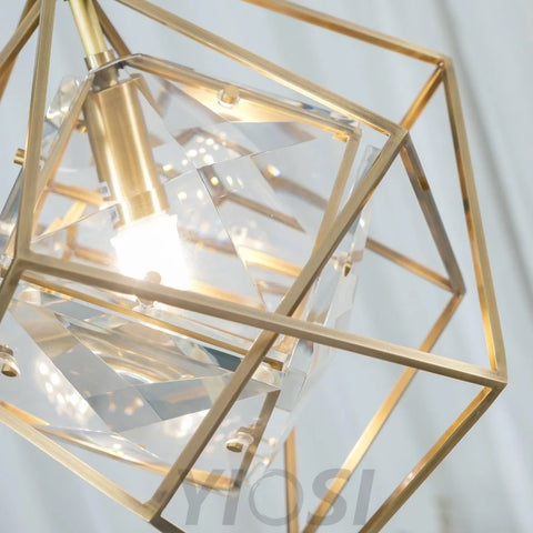 Epic Pendant ∅ 12.8″ x H 12.8″ / Dia 32.5cm x H 32.5cm / Brass Pendant light