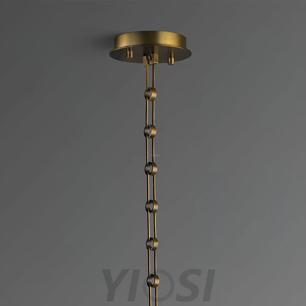 Epic Pendant ∅ 12.8″ x H 12.8″ / Dia 32.5cm x H 32.5cm / Brass Pendant light