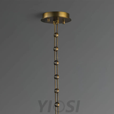 Epic Pendant ∅ 12.8″ x H 12.8″ / Dia 32.5cm x H 32.5cm / Brass Pendant light
